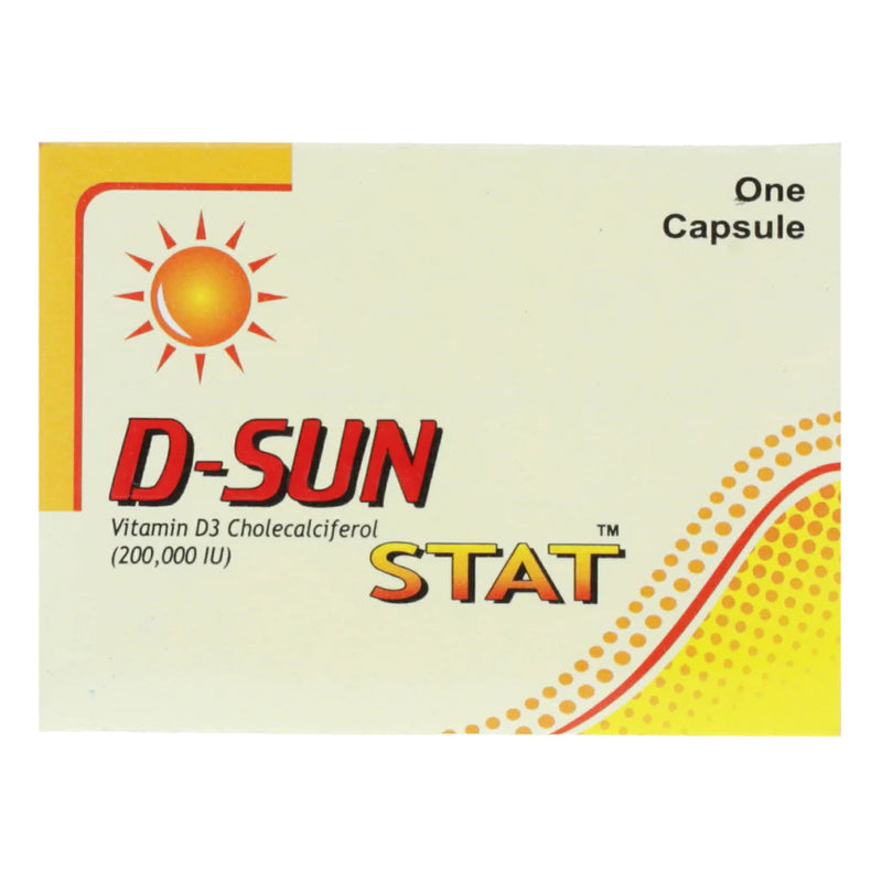 D-Sun Cap 2,00,000IU 1's