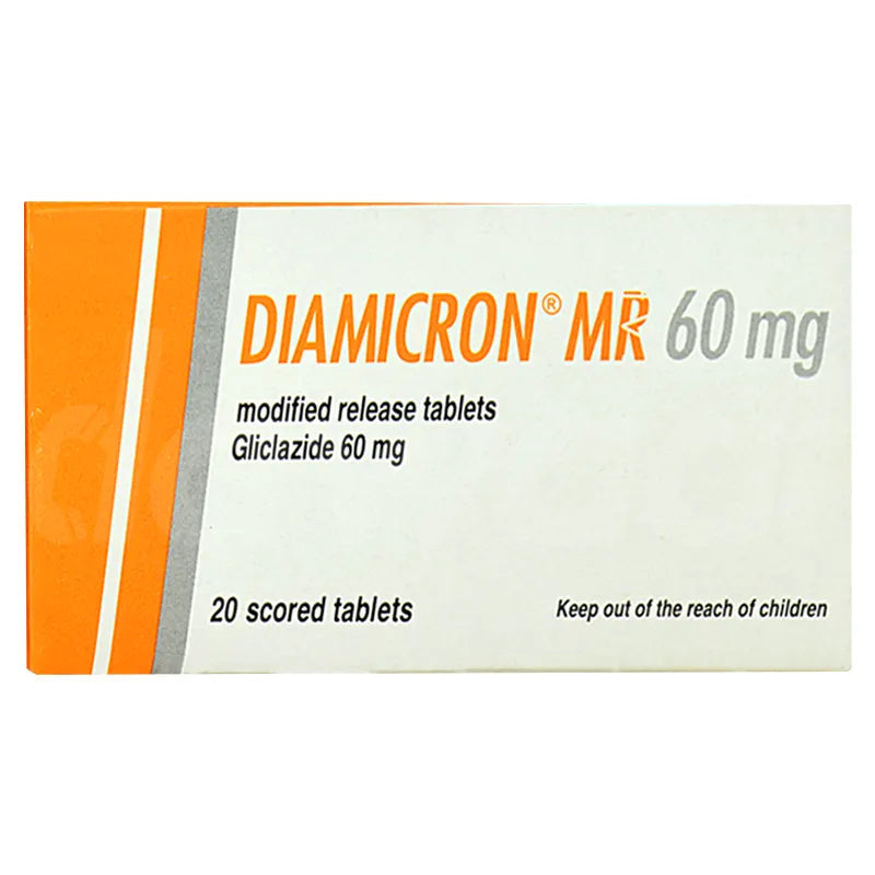 Diamicron MR Tab 60mg 10's