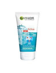 Garnier Skin Natural Pure Active (3in1) Wash/Scrub/Mask 150ml