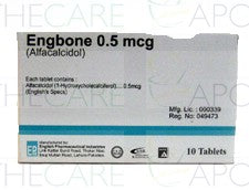 Engbone Tab 0.5mcg 10's