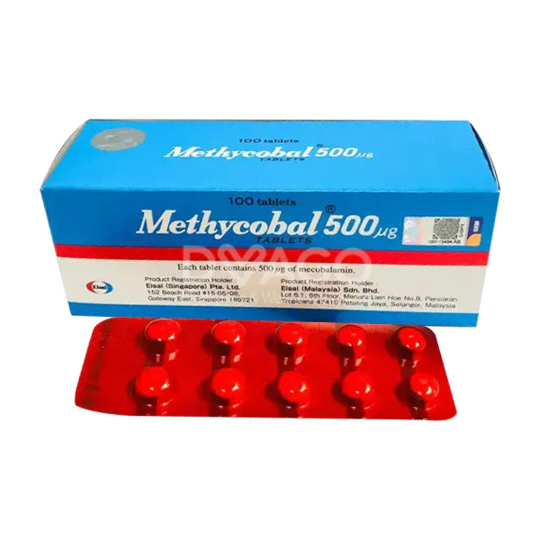 Methycobal Tab 500mcg 100's