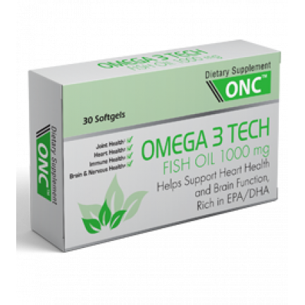 Onc Omega 3 Tech Softgels