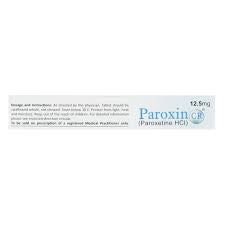 Paroxin-CR Tab 12.5mg 3x10's