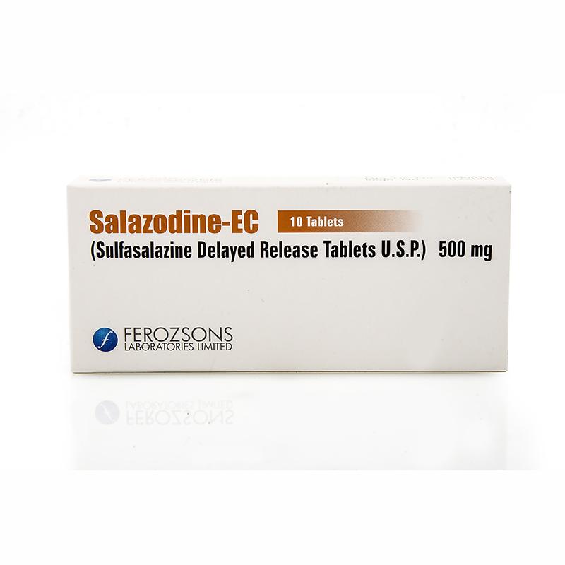 Salazodine EC Tab 500mg 10-s