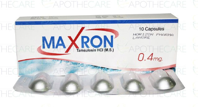 Maxron Cap 0.4mg 2x5's