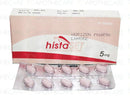 Histaset Tab 5mg 10's