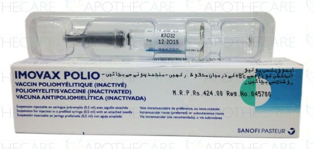 Imovax Polio Inj 1Ampx0.5ml