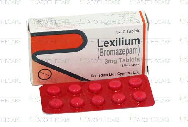 Lexilium Tab 3mg 3x10's
