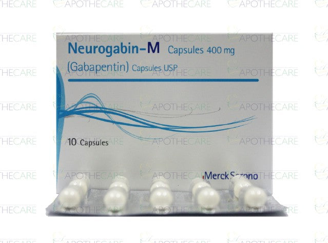 Neurogabin-M Cap 400mg 10's