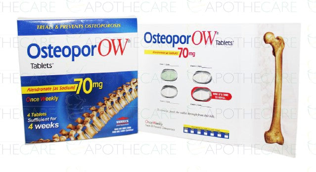 Osteopor OW Tab 70mg 4's