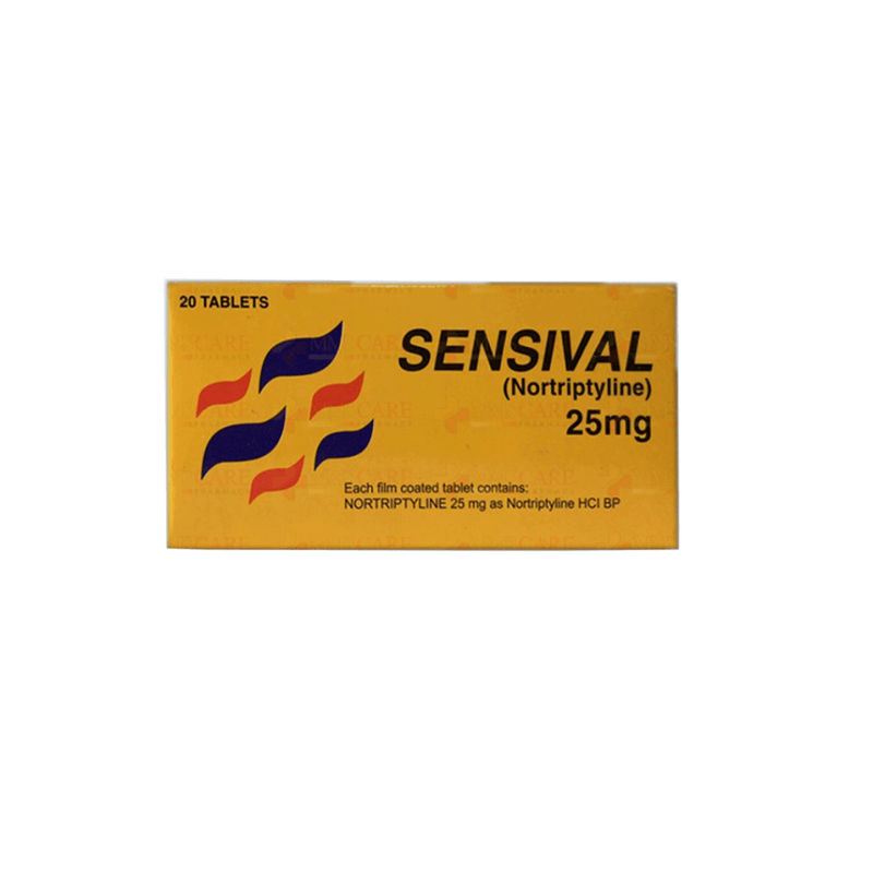 Sensival Tab 25Mg 20 S-2