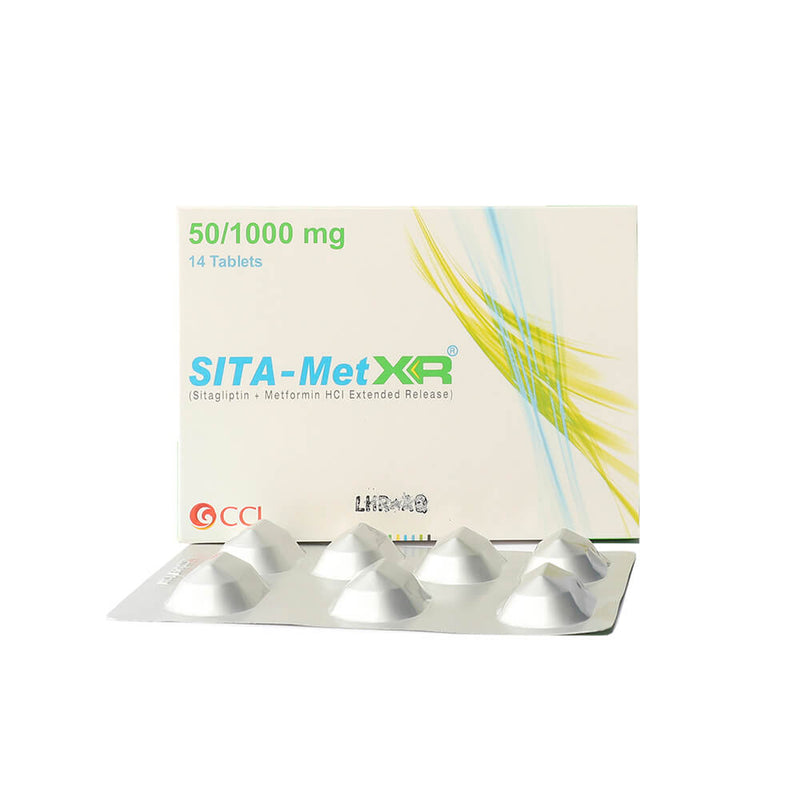 SITA-MET XR Tab 50/1000 14's