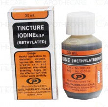 Tincture Iodine 1 Ounce