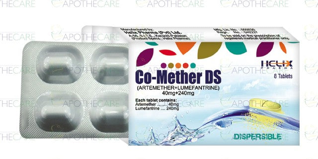 Co-Mether DS Dispersible Tab 40mg/240mg 8's