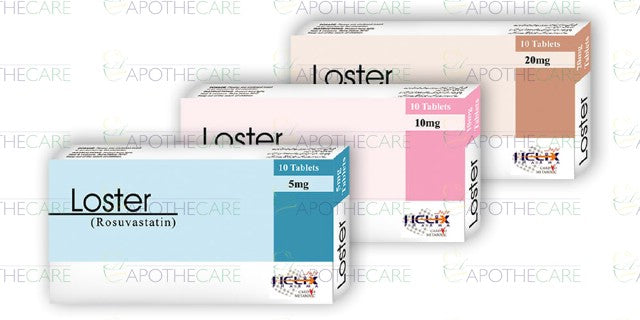 Loster Tab 20mg 10's