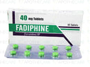 Fadiphine Tab 40mg 1x10's