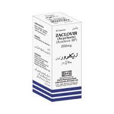 Zaclovir Cap 200mg 25's